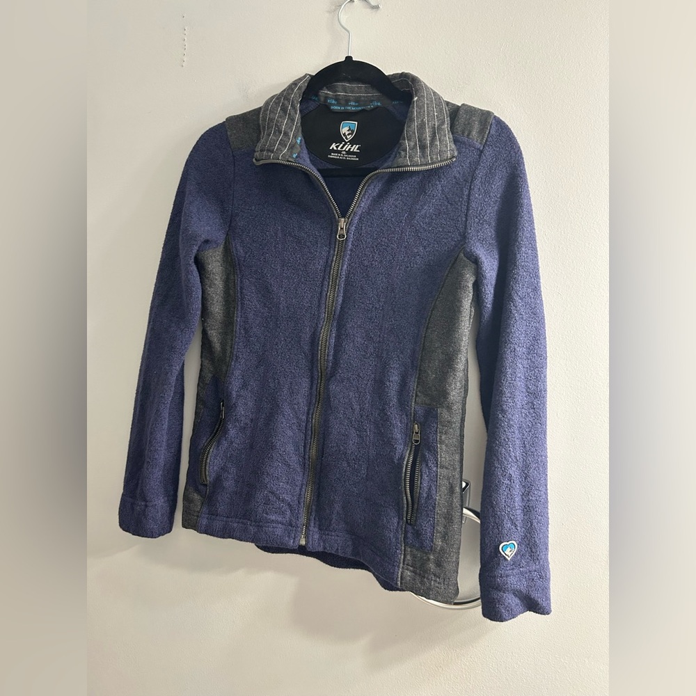 KUHL Alfpaca Fleece Full Zip Jacket Womens Purple